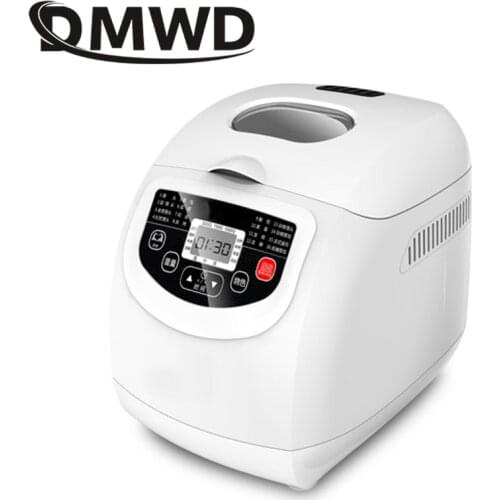 DMWD Intelligent Multifunctional Automatic Appliances Bread Baking Machine Household Cake Bread Toast Making Dough Maker EU US