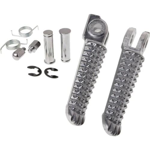 Motorcycle Aluminum Front Footrests For YZF R1 R6 R6S1998-2012 2003-2008