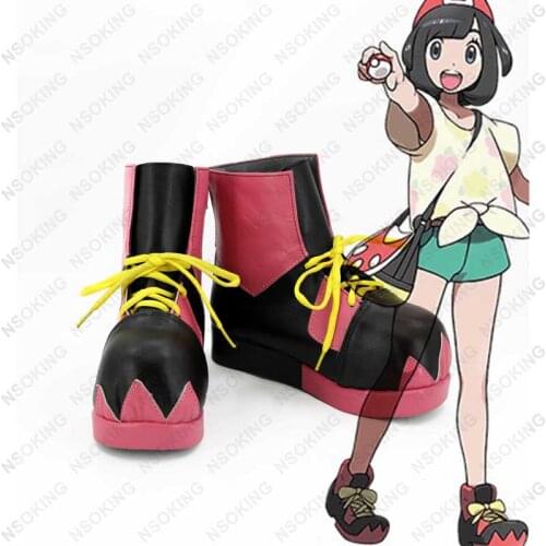 New Sun Moon Cosplay Shoes Anime heroine patry Boots Tailor Made