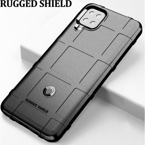 Drop resistance Rugged Shield Case For Samsung Galaxy A12 M12 Defender Armor Soft TPU Rubber Cover