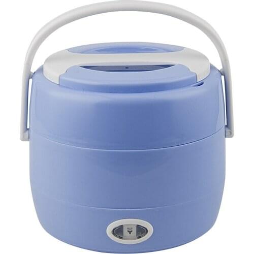 Drop Shipping Lunch Box Heated Eu 220v Us 110v Plug Plastic Container For Food Stainless Steel Thermos For Food With Containers