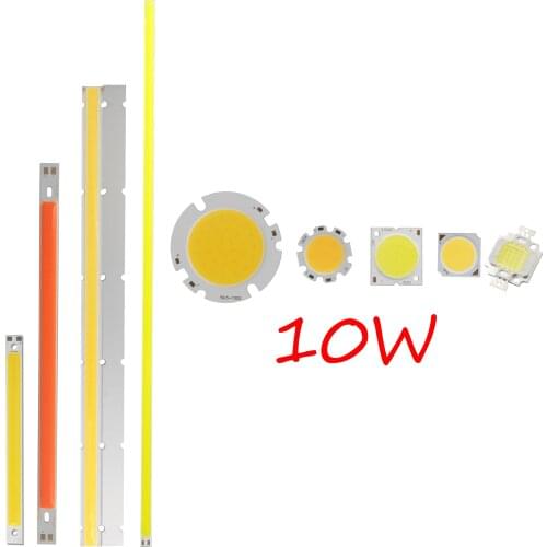 [ALLCOB] MIX 10W 30V 12V 33V 300mA led cob lamp light panel round cob red blue for DIY LED bulb cob led bar strip chip source