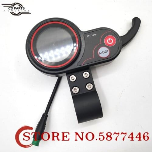 TF-100 Electric Scooter LCD Instrument Bicycle Accelerator Controller Power Switch Throttle Handlebar Refitting Accessories 5Pin