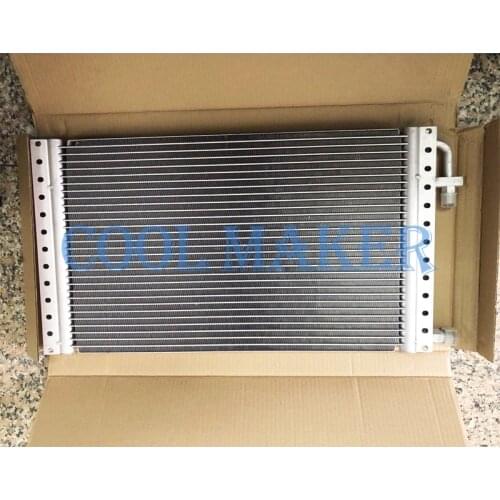 Universal truck air conditioner parallel flow condenser 12X23X20 aluminum
