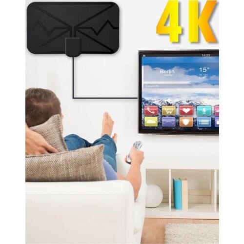 3600 Miles HDTV Antenna Digital TV Indoor Signal Amplifier 4K Digital Antenna TV Indoor With Amplifier Signal Booster