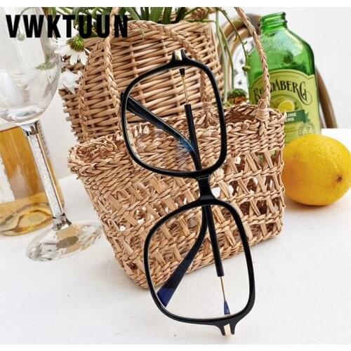 VWKTUUN Glasses Frames Women Men Myopia Eye Glasses Frames 2020 Blue Light Blocking Glasses Square Reading Computer Glasses