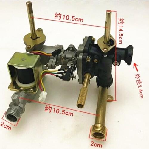 Gas Water Heater Parts gas and water assembly valve 7Y145H