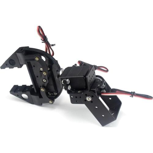 1set 3 DoF Mechanical Arm Clamp Claw Mount Kit For Remote Control Smart Robot DIY Model Promotion Remote Control Robotics