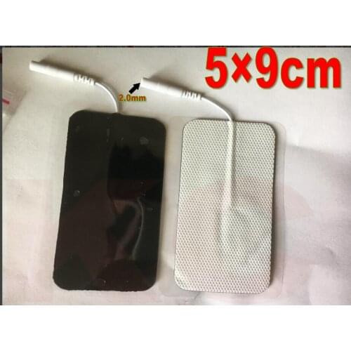20pcs 5*9cm Large Rectangular TENS LONG LIFE PAD/ /Durable Washable Electrode Pads for/ EMS massage machine,Electric Massage