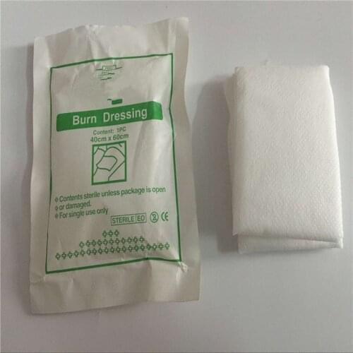600*400MM Outdoor Emergency Bandage Gauze Burn Dressing for Head, Hands, Feet, Shoulders and Knees Outdoor Safety Gauze