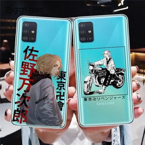 Anime Tokyo Revengers Manjiro Sano Phone Case For Samsung A52 A72 A42 A32 A12 A02 A21S A31 A41 A51 A71 A20 A30 A40 A50 A70 Coque