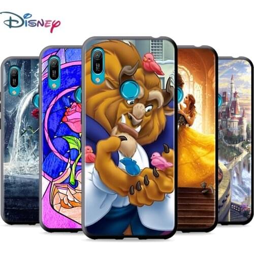 Black Soft Beauty Beast For Huawei P Smart 2021 2020 Z S Mate 40 RS 30 20 20X 10 Pro Plus Lite 2019 Phone Case