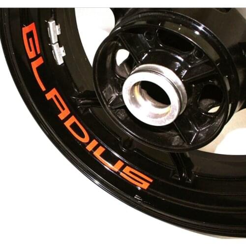 For SUZUKI GLADIUS Motorcycle 8X thick edge outer edge adhesive tape strip grinding wheel patch