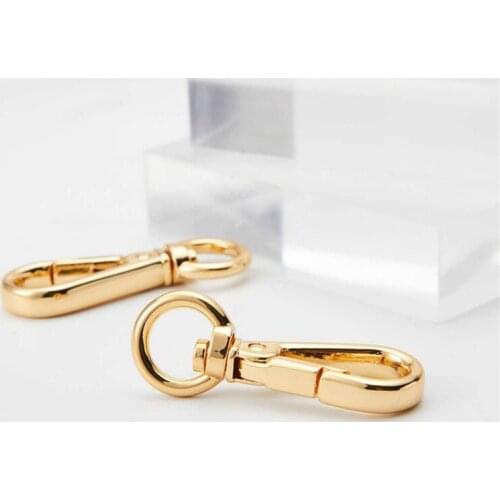40PCS Metal Handbag Bag Clasps Lobster Swivel Trigger Clips Snap Hooks Buckles Carabiner Gold Silver Bronze