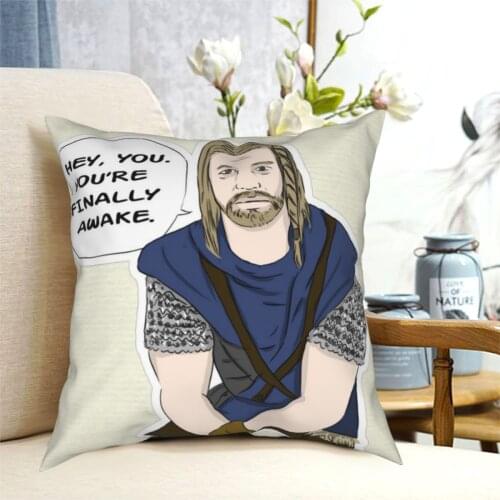 Hey You Youre Finally Awake Skyrim 1407 Dakimakura Pillow Case Pillow Cover Case Anime Cusions Cover Cushion Covers