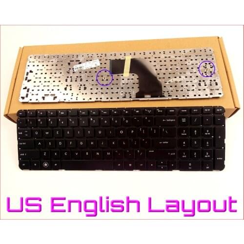 New Keyboard US English Version for HP Pavilion DV6-7200 DV6-7043CL B4T93UA DV6t-7000 (CTO) DV6z-7000 (CTO) Laptop No Frame