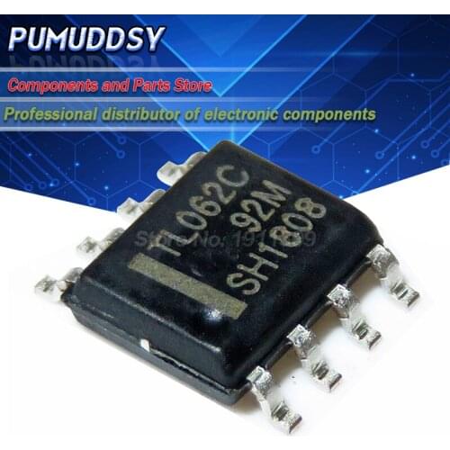 10PCS TL062CDT TL062C TL062 SOP8 New origina