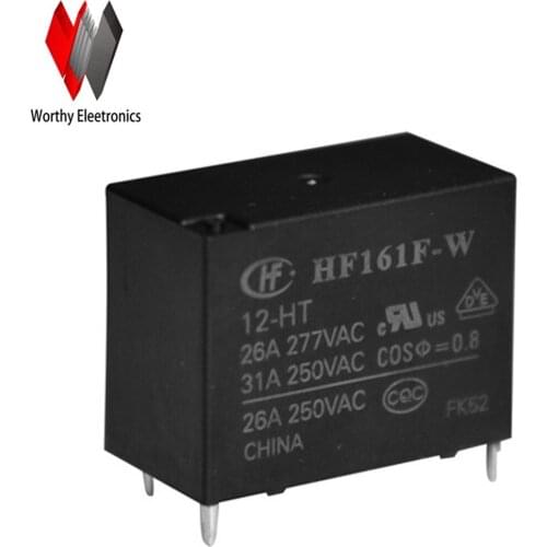 Wholesale 10pcs/lot relay HF161F-W-12-HT