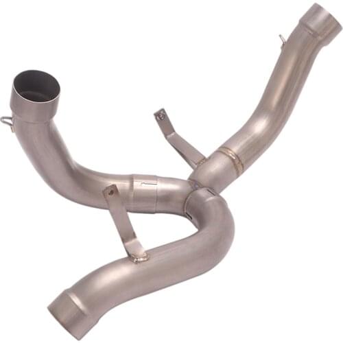 Delete Catalyst for Ducati Multistrada 1200 S/Sport/Touring Motorcycle Exhaust Pipe Titanium Alloy Slip On Stock Muffler Escape