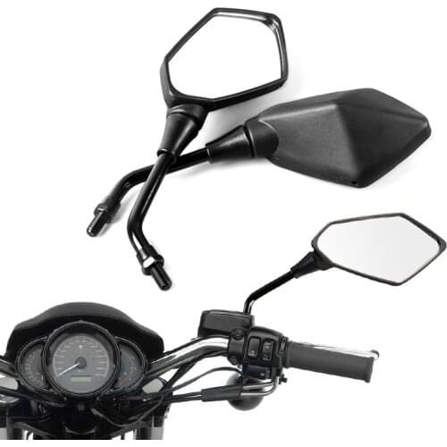 2Pcs/Pair Universial 8mm 10mm Motorcycle Mirror Scooter E-Bike Rearview Mirrors Electromobile Back Side Convex Mirror