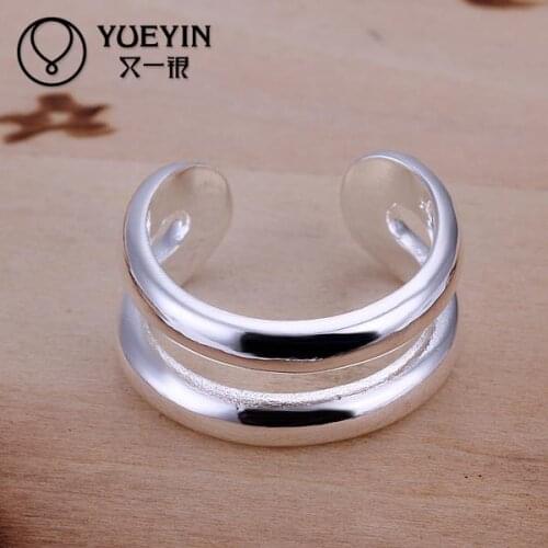 New fashion rings Wholesale silver plated rings for women wedding party fashion jewelry for mother High quality