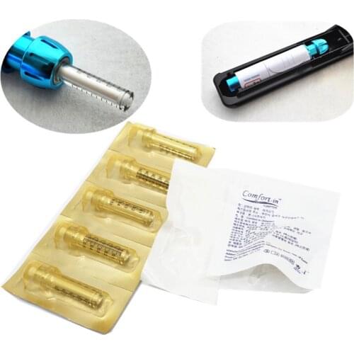 0.5ml Syringe Ampoule Head for Hyaluron Gun Hyaluron Pen Syringe for Thesera High Pressure Wrinkle Removal Syringe Disposable