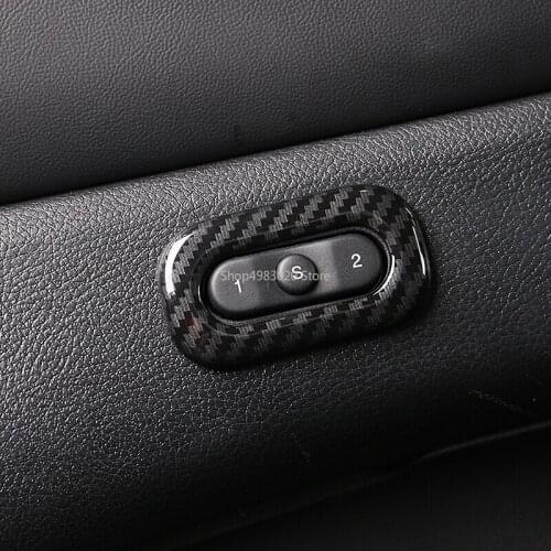 ABS Chrome For Jeep Grand Cherokee 2014 2015 2016 2017 Car Seat memory button Cover Trims Car interior Accessories Sticker 1 pcs