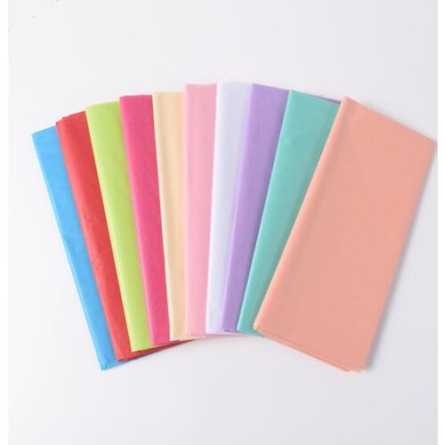10 Sheets 500*660MM Tissue Paper DIY Handmade Craft Paper Flowers Gift Packing Wedding Festive & Party Home Decoration Supplies