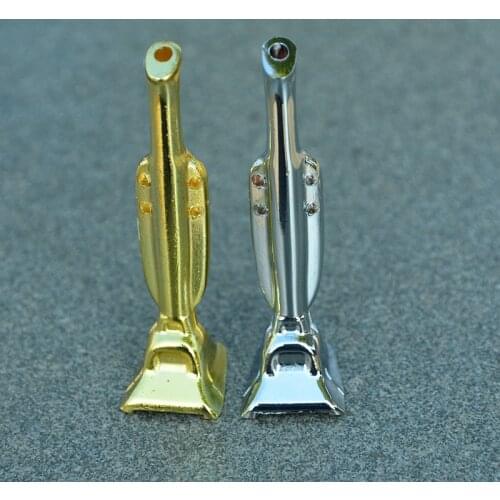 2 Pcs/Lot Vacuum Sniffer Bullet Rocket Sunff Snorter Metal Tube Hoover Sniff Metal Tube Gold/ Silver Colors