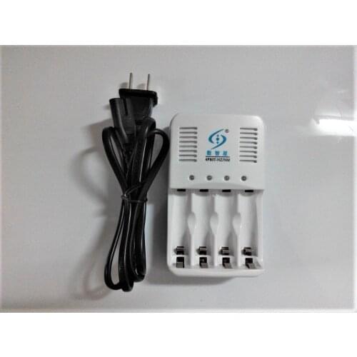 4 slots Ni-Zn NiMH AA AAA battery Charger set