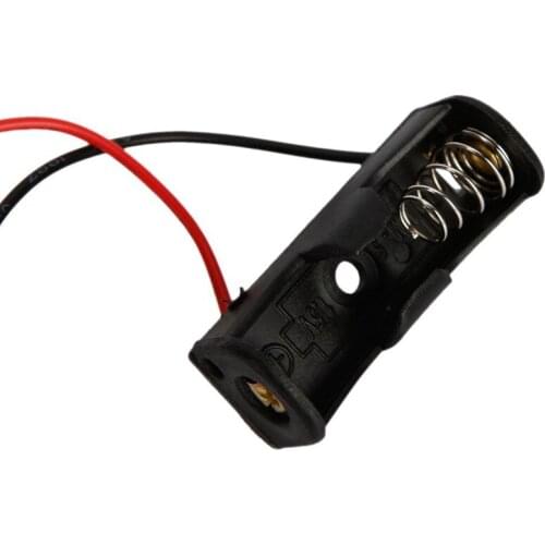 5Pcs 23A/A23 Battery (12V) Clip Holder Box Case Black