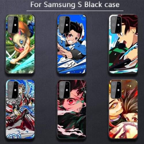 Anime Demon Slayer Kimetsu No Yaiba Phone Case For Samsung Galaxy S20 6 7 8 9 10 20 S6 7 edge plus S9 10 plus Elite S20 UITRA