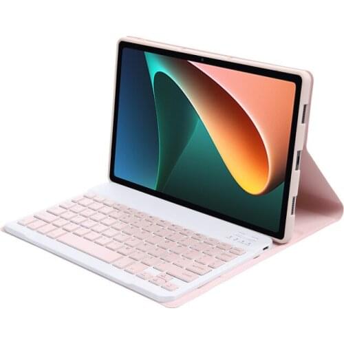 Wireless Bluetooth Keyboard Case for Xiaomi Mipad Mi Pad 5 Pro 11 Inch 2021 Cover Leather Soft TPU Back Shell Funda Stand Skin