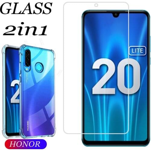 Case,Tempered glass for huawei honor 20 Lite 10i light case screen protector on honor 20pro 10 lite 20s 20lite protective glass