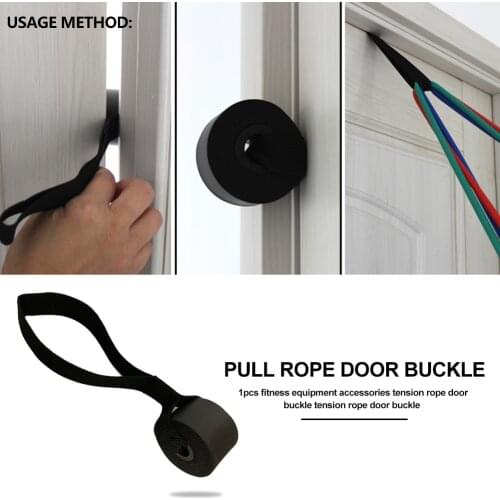 Door Anchor Holder Elastic Resistance Bands Tube Doorway Home Muscle Strength Training Exercise Pull Rope Fitness Equipment