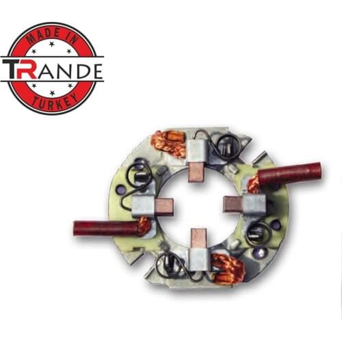 Starter Brush Holder with Carbon Brushes JASX 82-83/4 7x10x17 12 Volt Made In Turkey M649T01371, M649T02271, M649T02272