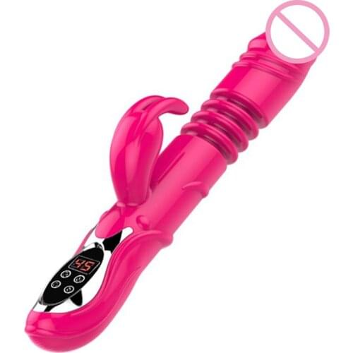 Erotic Toy Masturbation Device Vibrator For Women Female Vibrators Lay On Abs Big Sex Farming Telescopic Charging Wing Clitoral