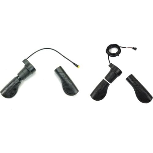 FT76X Left Side Half Twist Throttle Ebike Twist Throttle for Electric Bike Throttle Electric Bicycle Parts