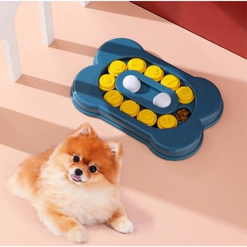 Dog Puzzle Toy Increase IQ Interactive Slow Dispensing Feeder Pets Training Games Toy Relieve Stress Durable Cats Puppy Toys