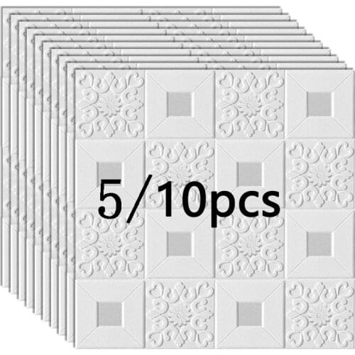 3D Stereo Wall Stickers Foam Wallpaper Old Wall Renovation Self-adhesive Wall Wallpaper