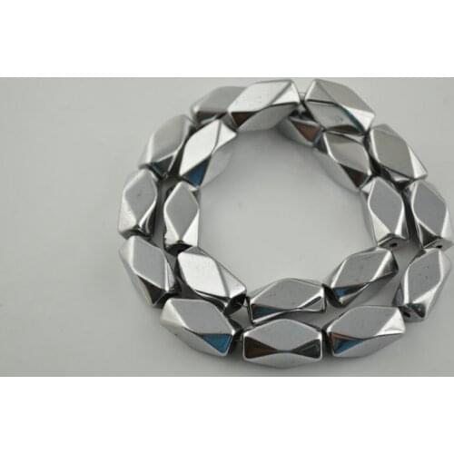 New Arrival Silver Color Plating Hematite Beads For Bracelets and Neckalce Making Materials 5 Strands/lot