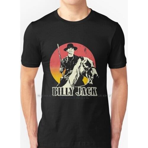 Vimtage Billy Jack Distressed T-Shirt T Shirt 100% Pure Cotton Billy Jack 1970s 70s Fan Hippies Horse Horses Lover Martial Arts