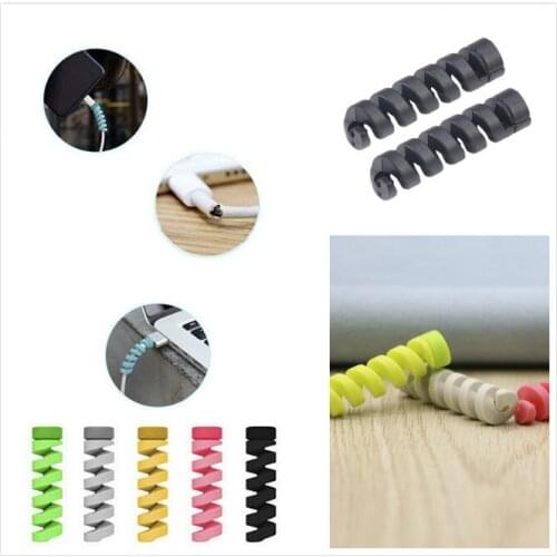 10pcs Protective Sleeve For Phones Cable Charging Cable Protector Saver Cover For iPhone USB Charger Cable Cord Adorable