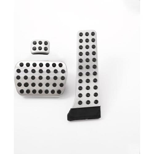 3 Pcs For Mercedes benz C W204 2007-2014 E Class W212 2010-2015 GLK X204 SLK CLS Class Car Gas Fuel Brake Pedal No-Drilling
