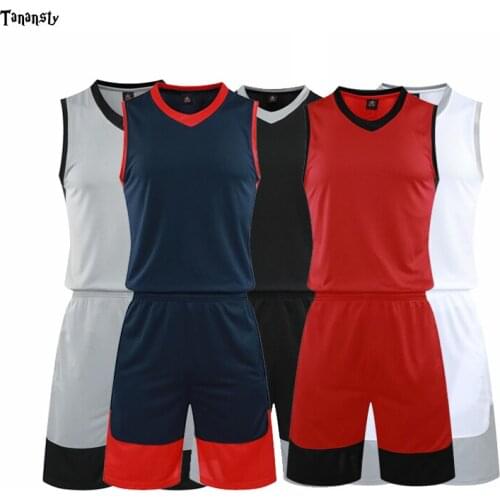 Custom Basketball-Uniforms-Sets throwback Men College Basketball Jerseys suits shorts Professional Basketball jersey 2021