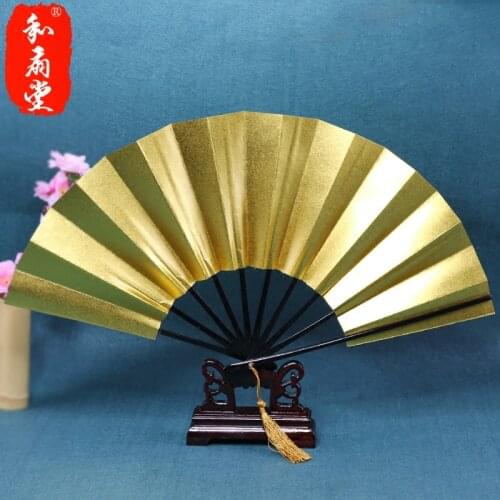 And fan hall will be ten bone into curtilage dance wine night by Japanese shi fan dance gold silver turn the fan dance