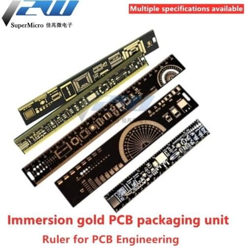PCB Ruler For Electronic Engineers, For Geek Manufacturers, For Arduino Fans, PCB Benchmark Ruler, PCB Packaging Units