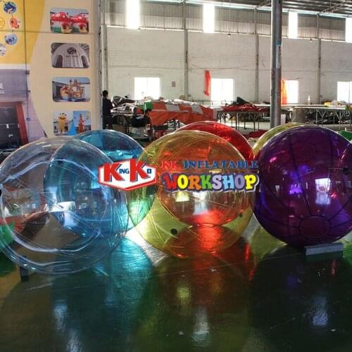 Water Pool use inflatable water walking ball, Playground Advertising inflatable transparent ball