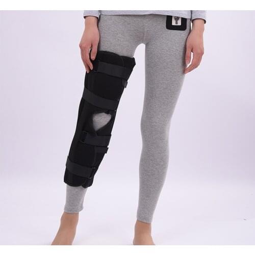 Knee Brace Support Pad Patella Knee Fixing Orthopedic Leg Posture Corrector Fractures Splint Guard Knee Support For Arthritis