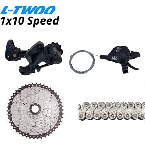 LTWOO A7 1X10S Groupset 10 speed shift lever derailleur SUNSHINE cassette 42T 46T 50T VXM Chain MOTSUV Chainring 32T 34T 36T 38T